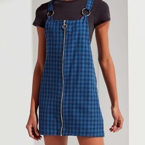 Ragged Priest Zip Front Mini Dress